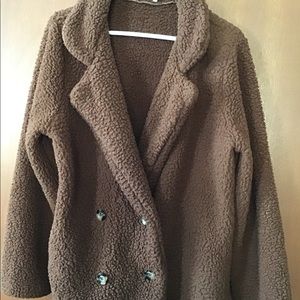 Ladies Teddy Bear Coat